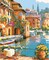 Paint by Numbers for Adults – Town Scenery Landscape Kit, DIY Painting for Home Wall Decor (16 x 20 Inch)